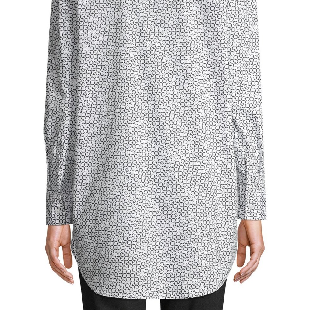 New Oversized Logo Button Down Shirt. - image 4